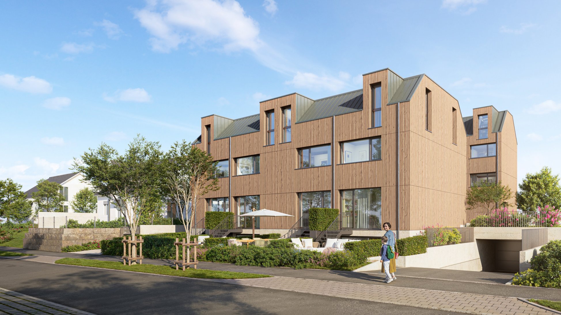 Uster Neubau Woody Visualisierung Uster Neubau Woody Visualisierung